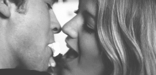Almost Kissing Flirty Foreplay GIF