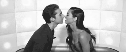 Almost Kissing Lips Touching GIF