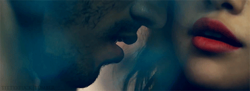Close Up Almost Kiss GIF