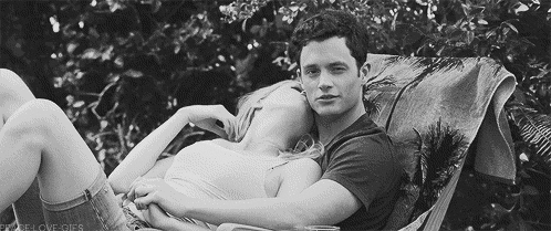 Couple Cuddling Outdoors Loving GIF