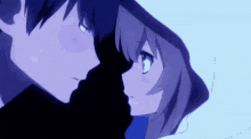 Deep Eye Gaze Anime GIF
