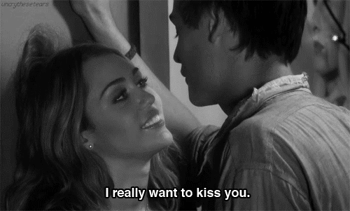 Flirty Man Whispering Want To Kiss GIF