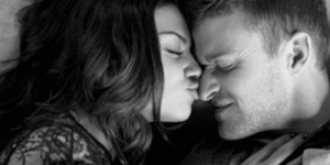 Forehead Touch Romantic Kiss GIF