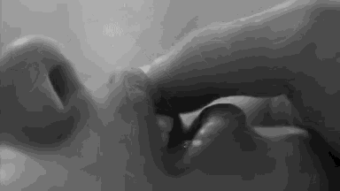 Gentle Hand Caressing Lips GIF
