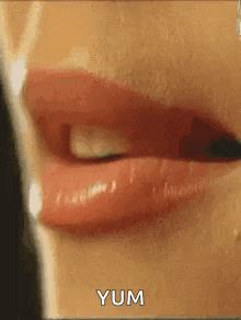Glossy Lips Kiss Invitation GIF