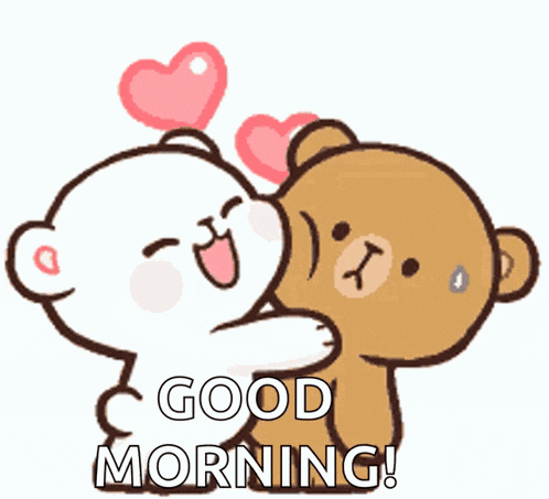 Good Morning Bear Hug GIF