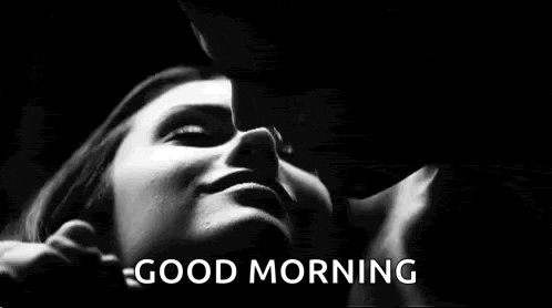 Good Morning Kiss GIF Flirtatious Intimate