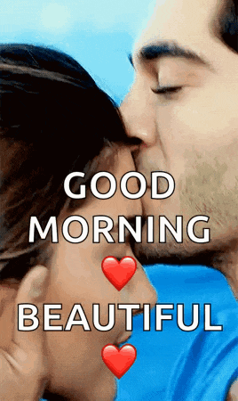 Good Morning Forehead Kiss GIF
