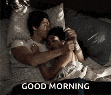 Good Morning Forehead Kiss GIF
