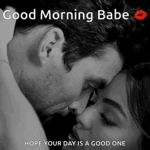 Good Morning Forehead Kiss GIF