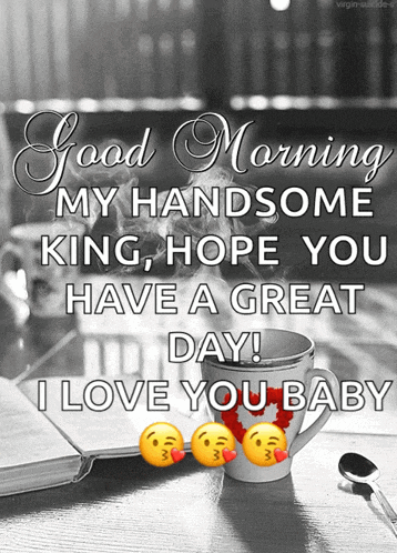Good Morning King Kiss GIF