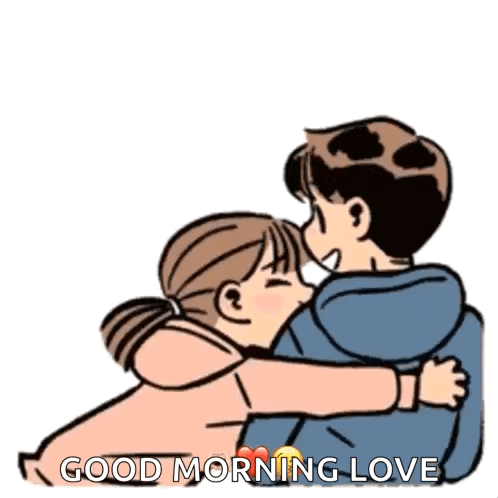 Good Morning Kiss Affection GIF