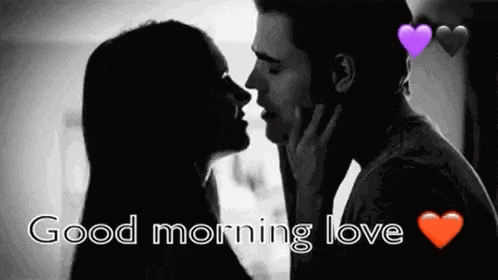 Good Morning Love Forehead Kiss GIF