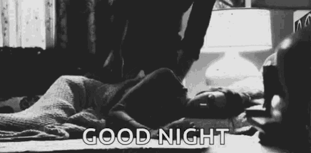 Good Night Forehead Kiss GIF