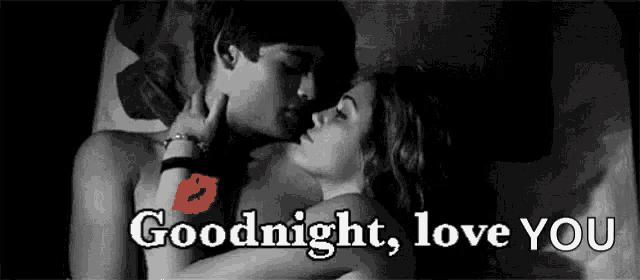 Goodnight Kiss and Cuddle GIF