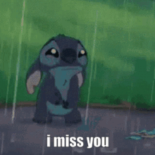 I Miss You Rain GIF