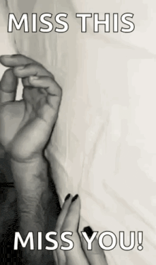 I Miss You Touching GIF