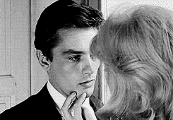 Intense Gaze Affectionate Touch GIF