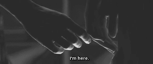 Intertwined Hands I’m Here GIF