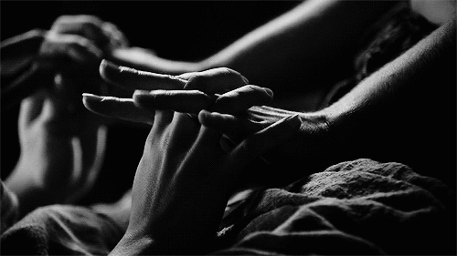 Intertwined Hands Romantic Affection GIF