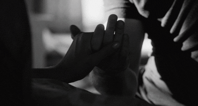 Intertwined Hands Romantic Gesture GIF