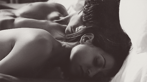 Intimate Bare Skin Cuddling Embrace GIF