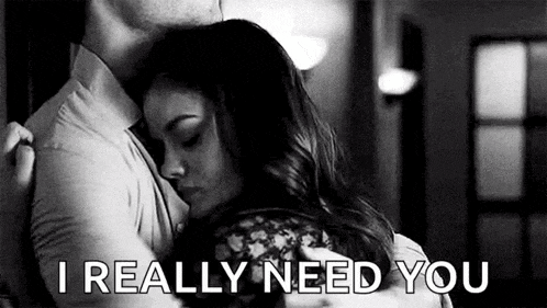 Intimate Embrace I Really Need You GIF