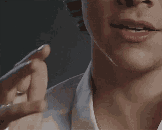 Intimate Finger Trace Tease GIF