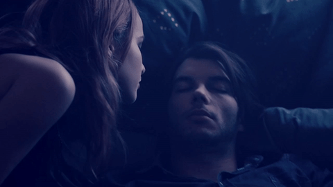 Intimate Forehead Kiss Romantic GIF