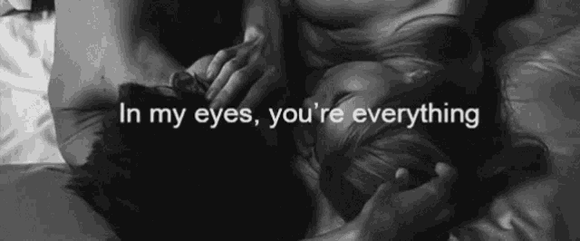 Intimate Lovers Caress Forehead GIF