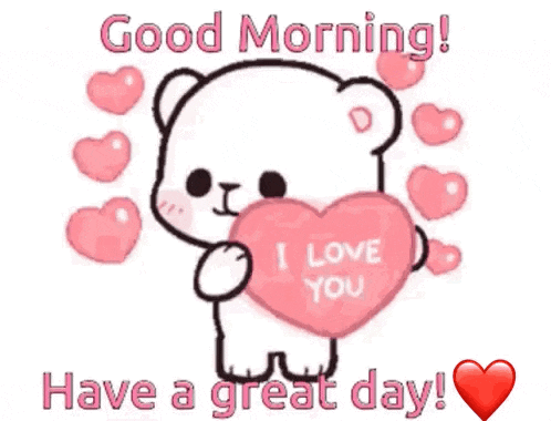 Loving Bear Good Morning GIF