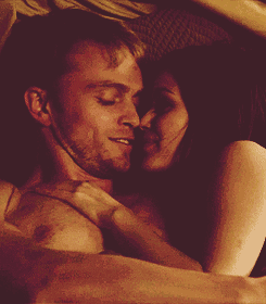 Couple Kissing Under Covers Loving GIF