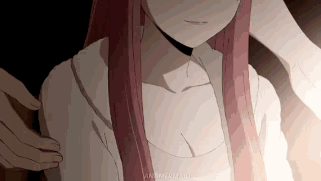 Anime Loving Hand Touch GIF