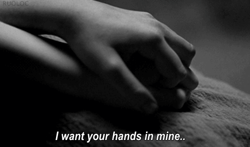 Loving Hands Interlocking Romantic GIF
