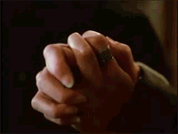 Loving Hands Intertwine Romantic GIF