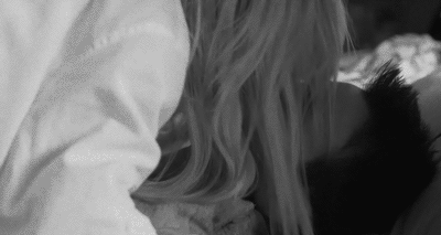 Passionate Almost Kiss GIF