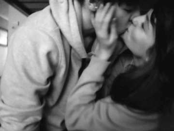 Passionate Blurred Kiss Intimate GIF