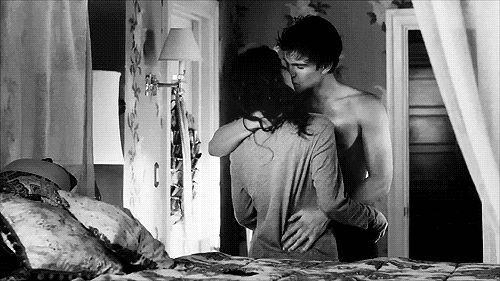 Passionate Embrace Romantic Kiss GIF