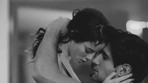 Passionate Embrace Tender Kiss GIF