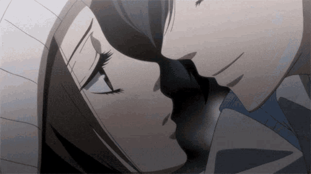 Anime Passionate Face Gaze Affection GIF