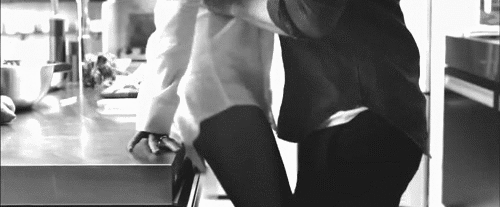 Passionate Forehead Kiss GIF