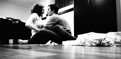 Passionate Forehead Kiss GIF