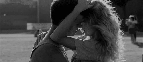 Passionate Forehead Kiss Intimate GIF