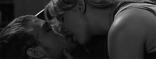 Passionate Forehead Kiss Romance GIF