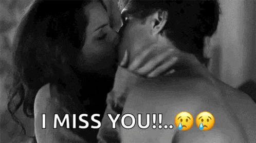Passionate I Miss You Kiss GIF