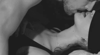 Passionate Intimate Couple Kiss GIF