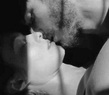 Passionate Intimate Kiss GIF