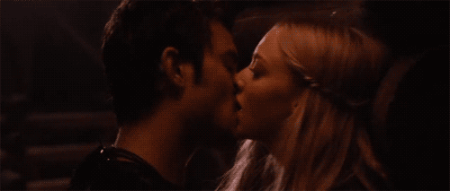 Passionate Couple Kissing Intimately GIF