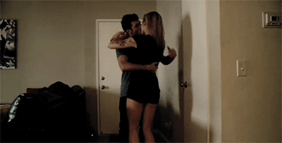 Passionate Intimate Kiss GIF
