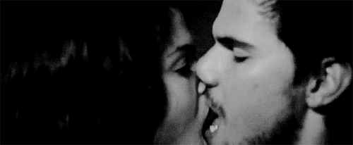 Passionate Kiss Between Lovers GIF